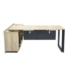 Hot Sale L Shaped Modern Office Furniture Desk Executive Office Desk (Color: Color, size: 1800*1600*750mm)